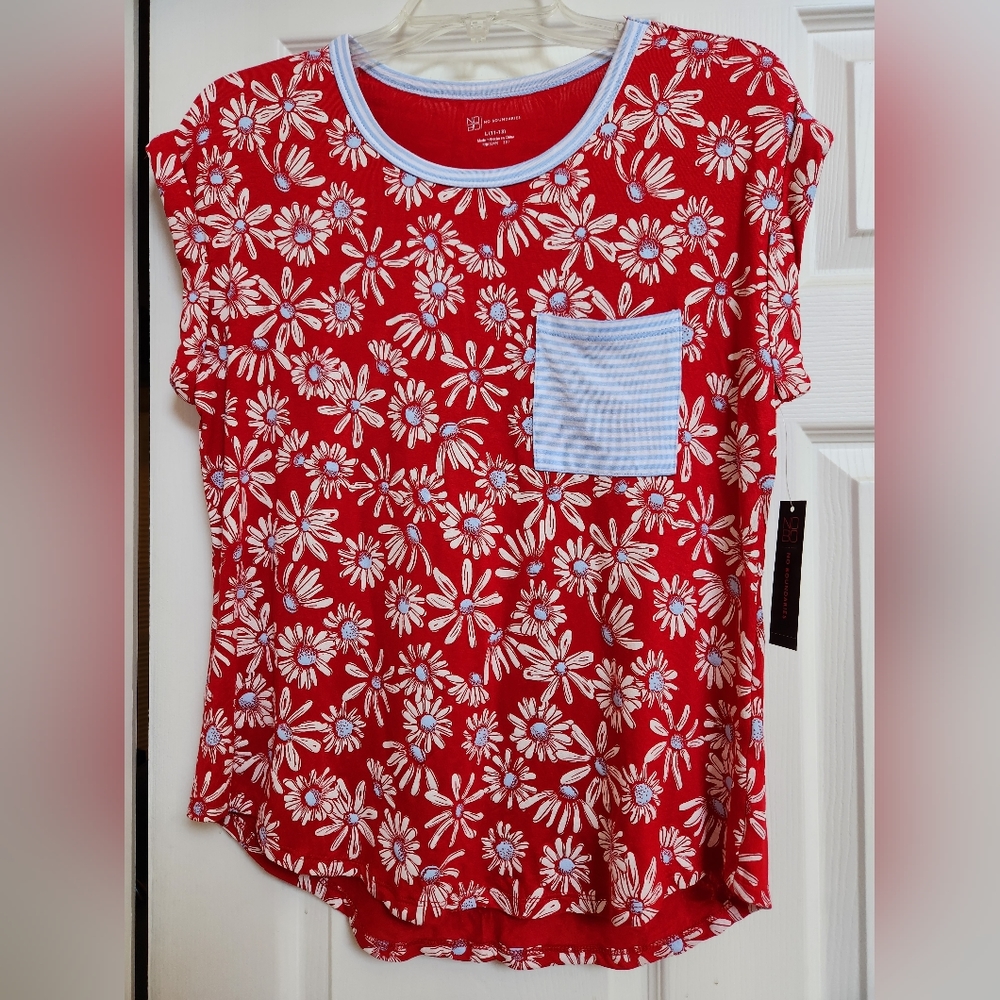 💥SALE💥NO Boundaries, L 11-13, NWT Red, Blue, White
